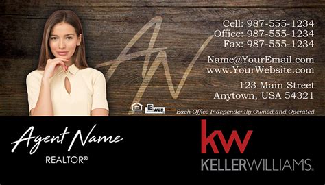 keller williams business cards vistaprint.